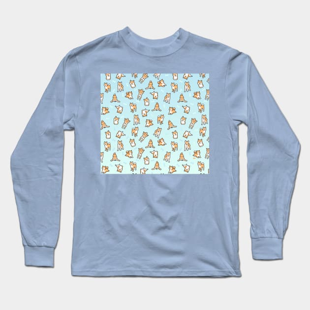 Shiba Inu | a Dog Collection Long Sleeve T-Shirt by Joabit Draws